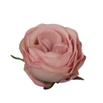 Sztuczna różyczka w kolorze flamingowym 7 cm