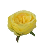 Sztuczna różyczka w kolorze żółtym 7 cm