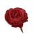 Sztuczna różyczka w kolorze czerwonym 7 cm