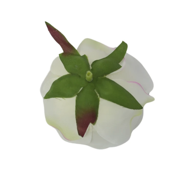 Sztuczna różyczka w kolorze kremowym 7 cm