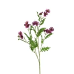 Kwiat sztuczny gałązka marcinków w kolorze fuksji 84 cm