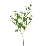 Kwiat sztuczny gałązka marcinków w kolorze zielonym 84 cm