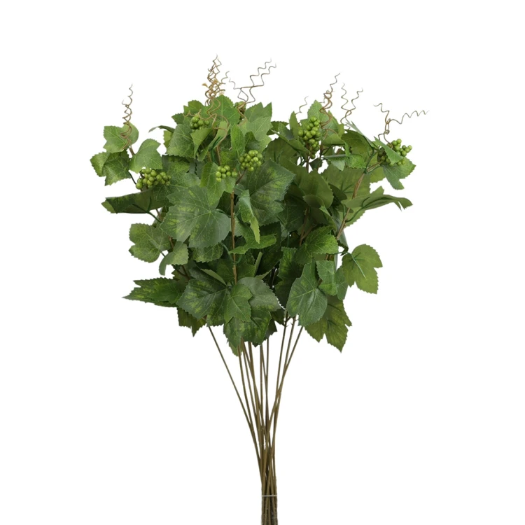 Sztuczna gałązka bluszcz z dodatkami 57 cm