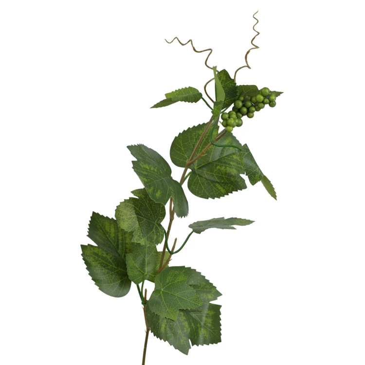 Sztuczna gałązka bluszcz z dodatkami 57 cm