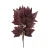 Sztuczny liść klonu w kolorze bordowym 55 cm
