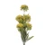 Sztuczna gałązka ostu w kolorze żółtym 50 cm