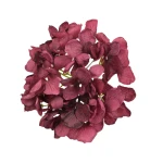Kwiat sztuczny głowa hortensji w kolorze fuksji 18 cm
