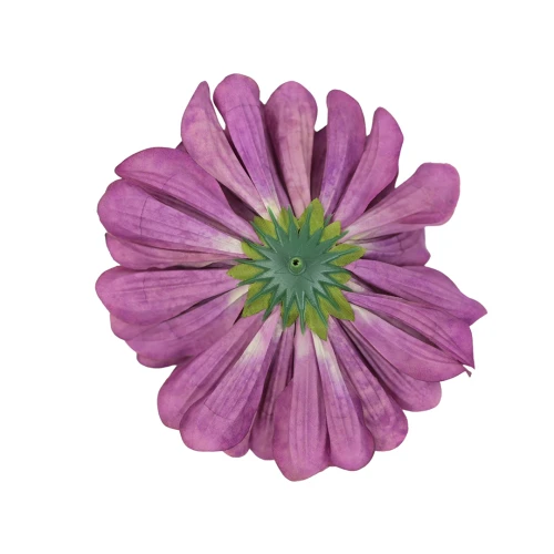 Kwiat sztuczna, głowa dalii w kolorze fioletowym 13 cm