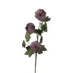 Sztuczna dynia gałązkowa x3 w kolorze fioletowym 70 cm