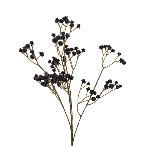 Sztuczna gipsówka w kolorze ciemno fioletowym 66 cm