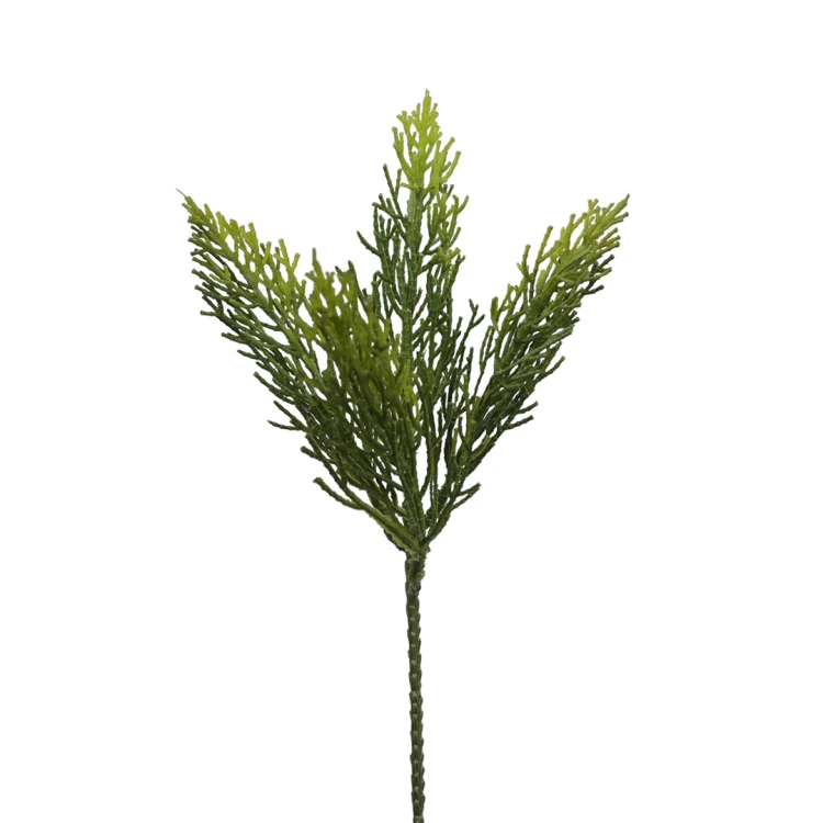 Sztuczna gałązka skrzypu w kolorze zielonym 24 cm