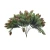 Sztuczna krótka jodła z szyszkami 27 cm