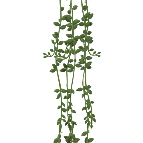 Sztuczny zwis tilansja w kolorze zielonym 65 cm