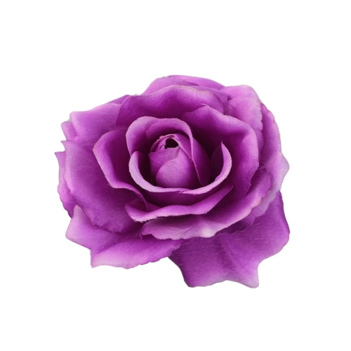 Sztuczna róża sonia w kolorze fioletowym 12 cm