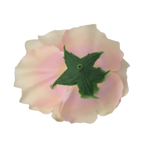 Sztuczna róża sonia w kolorze jasno różowym 12 cm