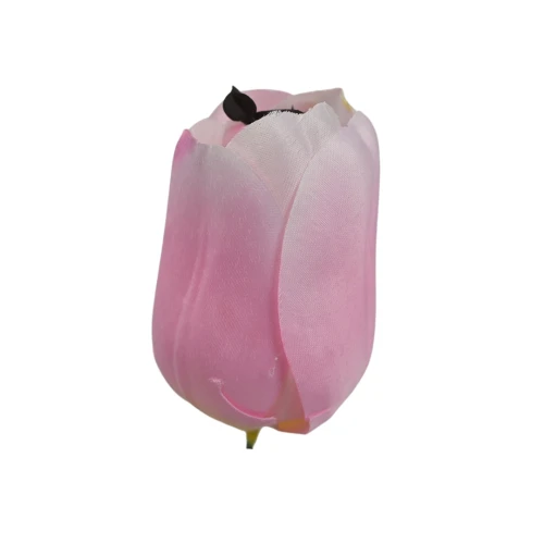 Sztuczny tulipan w kolorze różowym 6 cm
