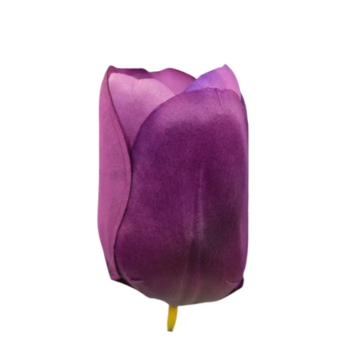 Sztuczny tulipan w kolorze fioletowym 6 cm