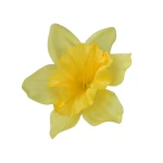 Sztuczny mini żonkil w kolorze żółtym 6 cm