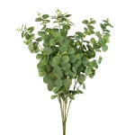 Sztuczna gałązka eukaliptus w kolorze zielonym 90 cm