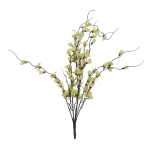 Sztuczny bukiet forsycja w kolorze jasno zielonym 80 cm