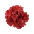 Sztuczna piwonia rozwinięta w kolorze czerwonym 15 cm