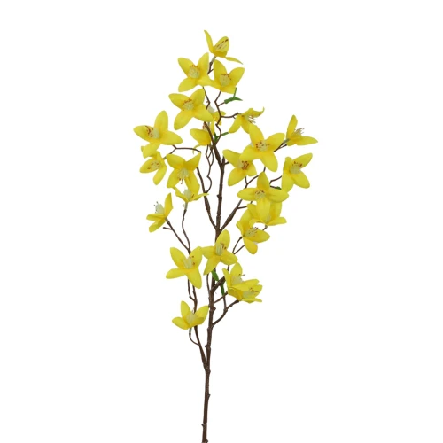 Sztuczna forsycja w kolorze żółtym 60 cm