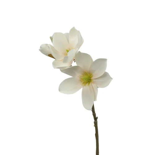 Sztuczna magnolia w kolorze jasno brzoskwiniowym 40 cm