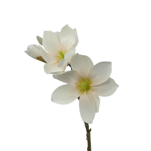 Sztuczna magnolia w kolorze jasno brzoskwiniowym 40 cm