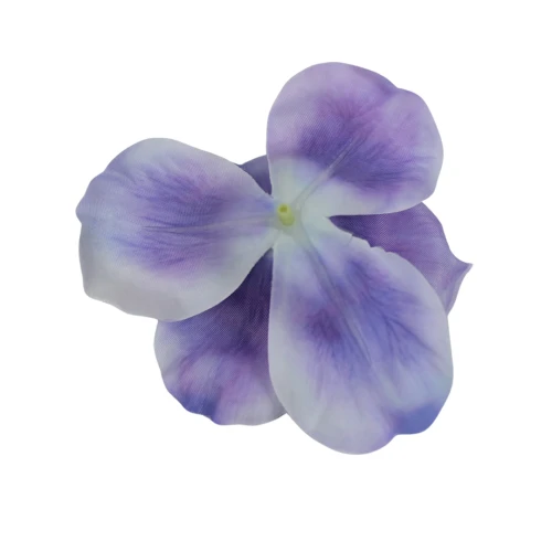 Sztuczna główka irysa w kolorze niebieskim 12 cm