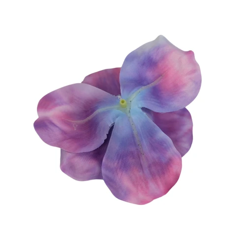 Sztuczna główka irysa w kolorze fioletowym 12 cm