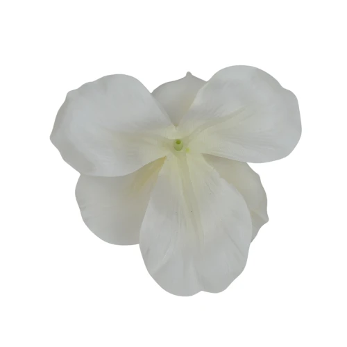 Sztuczna główka irysa w kolorze białym 12 cm