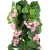 Sztuczny zwis pelargonii w kolorze różowym 110 cm