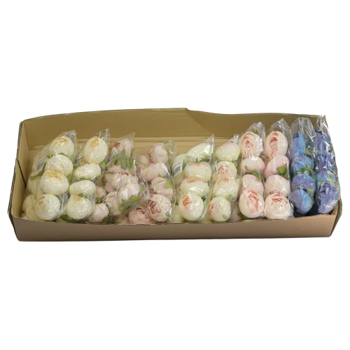 Karton główek pełnika mix 2 kolorów 7 cm