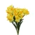 Sztuczny bukiet żonkila w kolorze żółtym 50 cm