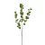 Sztuczna gumowa gałązka eukaliptus x3 w kolorze zielonym 84 cm