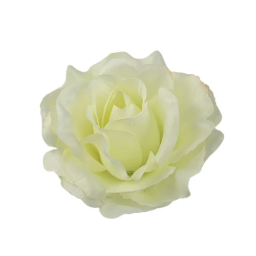 Sztuczna róża sonia w kolorze jasno zielonym 12 cm