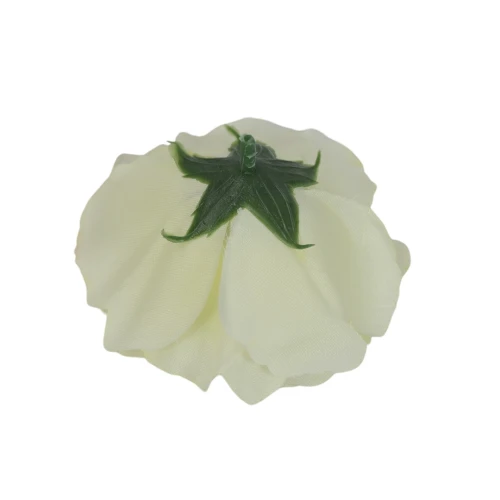 Sztuczna róża sonia w kolorze jasno zielonym 12 cm