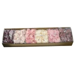 Karton głowy piwonii mix kolorów 18 cm