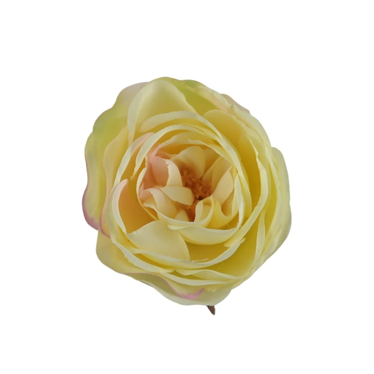 Sztuczna różyczka w kolorze waniliowym 7 cm