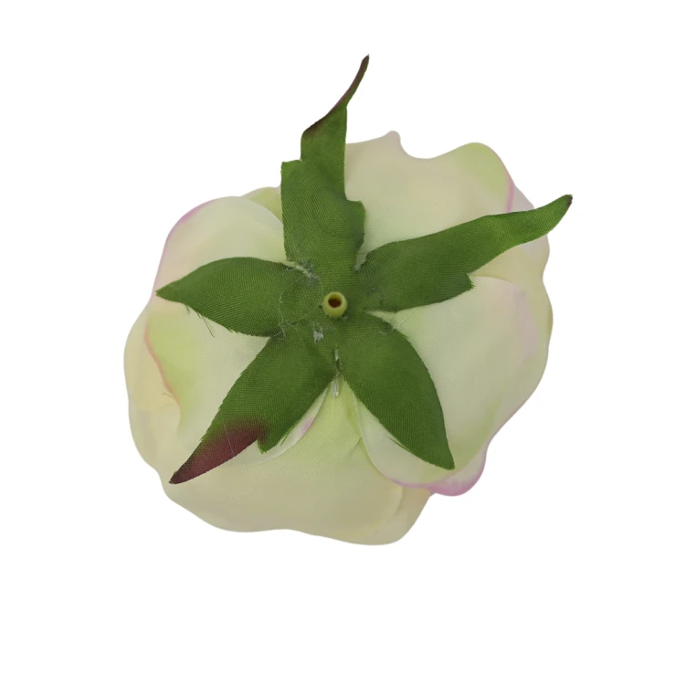 Sztuczna różyczka w kolorze waniliowym 7 cm