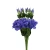 Sztuczna eustoma na piku w kolorze fioletowo/niebieskim 50 cm