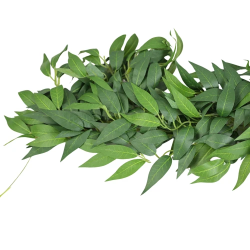 Sztuczna girlanda ruskus w kolorze zielonym 190 cm