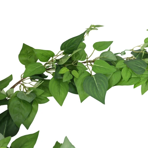Sztuczna girlanda pothos w kolorze zielonym 160 cm