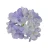 Kwiat sztuczny głowa hortensji w kolorze jasno niebieskim 18 cm