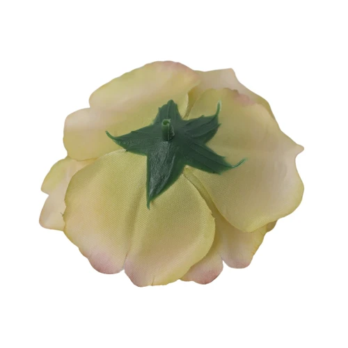 Sztuczna róża sonia w kolorze sepii 12 cm