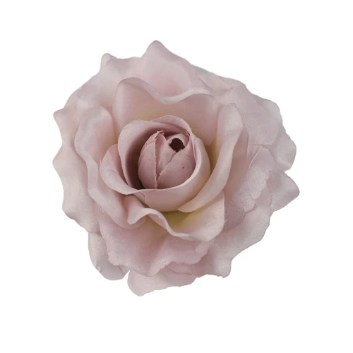Sztuczna róża sonia w kolorze pudrowym różu 12 cm