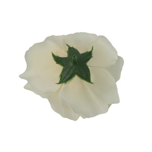 Sztuczna róża sonia w kolorze kości słoniowej 12 cm