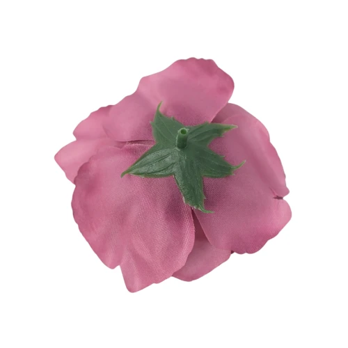 Sztuczna róża sonia w kolorze fiołkowo/różowym 12 cm