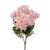 Sztuczny bukiet chryzantem x7 z dodatkami w kolorze różowym 44 cm