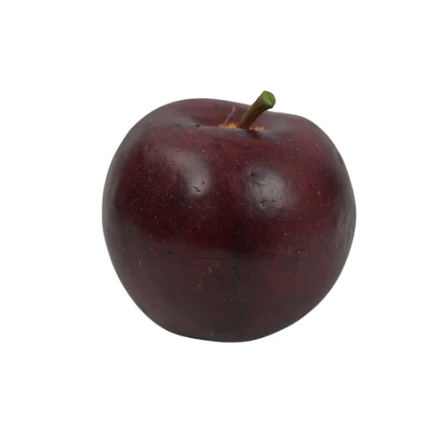 Sztuczne jabłko w kolorze czerwonym 8 cm
